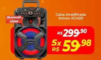 Atakarejo Caixa Amplificada Amvox ACA221 oferta