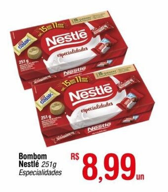 Fort Atacadista Bombom Nestle 251g Especialidades oferta
