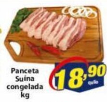 Vencedor Atacadista Panceta Suina Congelada 1kg oferta