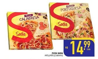 Mercantil Rodrigues Pizza sadia 440/460g oferta