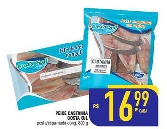 Mercantil Rodrigues Peixe castanha costa sul 800g oferta