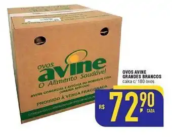 Mercantil Rodrigues Ovos avine grandes brancos 180 un oferta