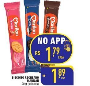 Mercantil Rodrigues Biscoito recheado marilan oferta