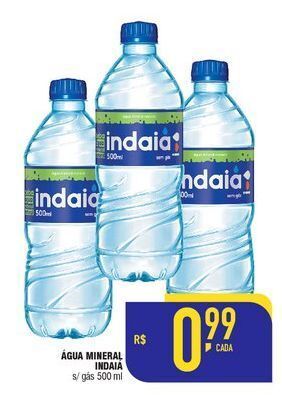 Mercantil Rodrigues Água mineral indaiá 500ml oferta