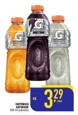 Mercantil Rodrigues Isotônico gatorade 500ml oferta