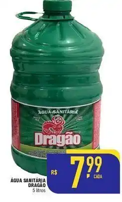Mercantil Rodrigues Água sanitária dragão 5lt oferta