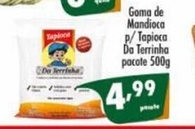 Vencedor Atacadista Goma de Mandioca p/ Tapioca Da Terrinha pacote 500g oferta