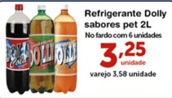 Roldão Refrigerante Dolly sabores 2L oferta