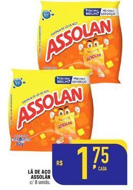 Lã de aço assolan