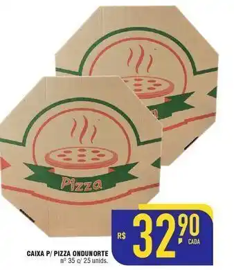 Mercantil Rodrigues Caixa para pizza ondunorte oferta