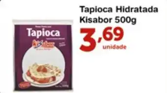Roldão Tapioca Hidratada Kisabor 500g oferta