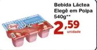 Bebida Lactea Elege em Polpa 540g