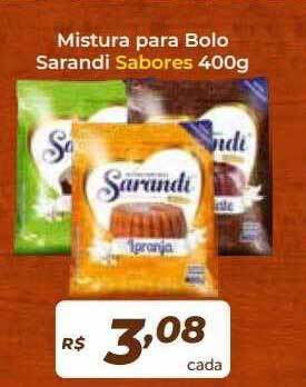 Atakarejo Mistura Para Bolo Sarandi Sabores oferta