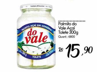 Palmito Do Vale Açaí Tolete