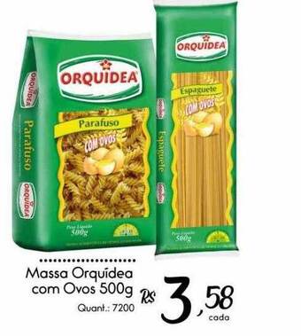 Giassi Supermercados Massa Orquídea Com Ovos oferta