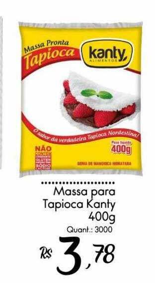 Giassi Supermercados Massa Para Tapioca Kanty oferta