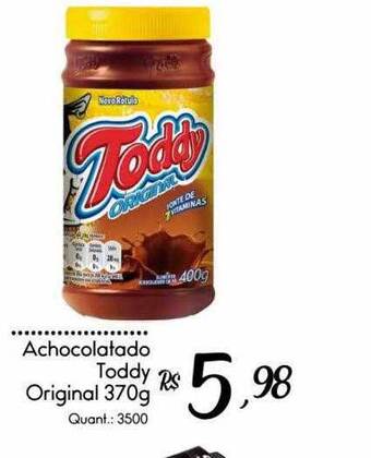 Giassi Supermercados Achocolatado Toddy Original oferta