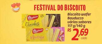 Comper Biscoito Wafer Bauducco Vários Sabores oferta