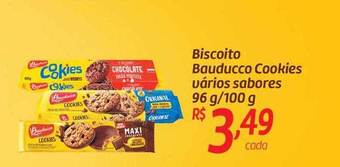 Biscoito Bauducco Cookies Vários Sabores