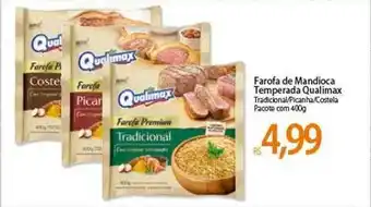 Atacadão Farofa De Mandioca Temperada Qualimax oferta