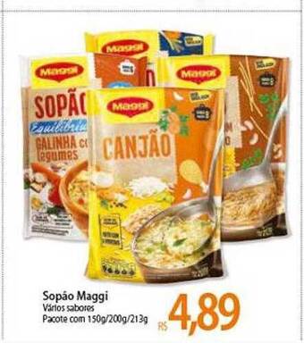Atacadão Sopão Maggi oferta