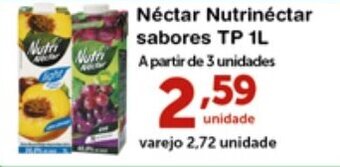 Nectar Nutrinectar sabores TP 1L
