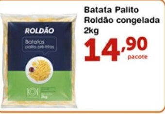 Batata Palito Roldao congelada 2kg
