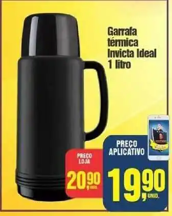 Garrafa Térmica Invicta Ideal 1L