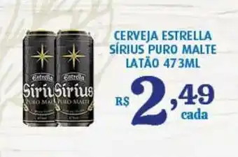 Bahamas Supermercados Cerveja Estrella Sírus Puro Malte 473ml oferta