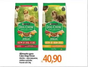 Atacadão Alimento Para Cães Dog Chow Adultos Raças Paqueras Médias E Grandes 3kg oferta