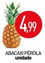 Calvo Atacadista Abacaxi Perola unidade oferta