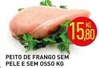 Calvo Atacadista Peito de Frango sem pele e sem osso 1kg oferta