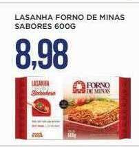 Apoio Mineiro Lasanha Forno De Minas Sabores oferta