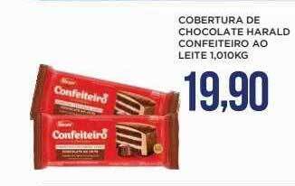 Apoio Mineiro Cobertura De Chocolate Harald Confeiteiro Ao Leite oferta