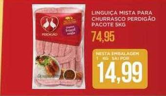 Apoio Mineiro Linguica Mista Para Churrasco Perdigão oferta