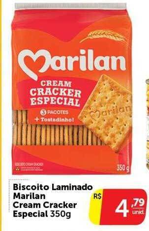 Pires Biscoito Laminado Marilan Cream Cracker Especial oferta