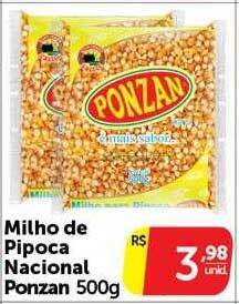 Milho De Pipoca Nacional Ponzan