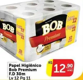 Papel Higiênico Bob Premium F.d 30m Lv12 Pg 11