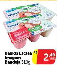 Bebida Láctea Imagem Bandeja