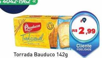 Tonin Superatacado Torrada Bauducco oferta