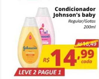Supermercados Baklizi Condicionador Johnson's Baby Leve 2 Pague 1 oferta