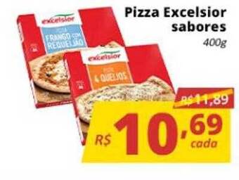 Supermercados Baklizi Pizza Excelsior Sabores oferta