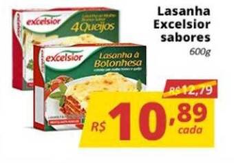 Supermercados Baklizi Lasanha Excelsior Sabores oferta
