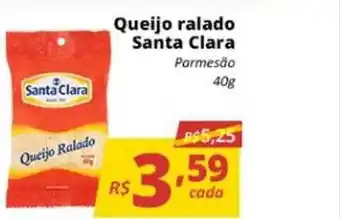 Supermercados Baklizi Queijo Ralado Santa Clara oferta