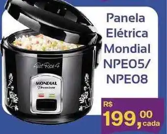 Supermercados Planalto Panela Elétrica Mondial Npe05 Npe08 oferta
