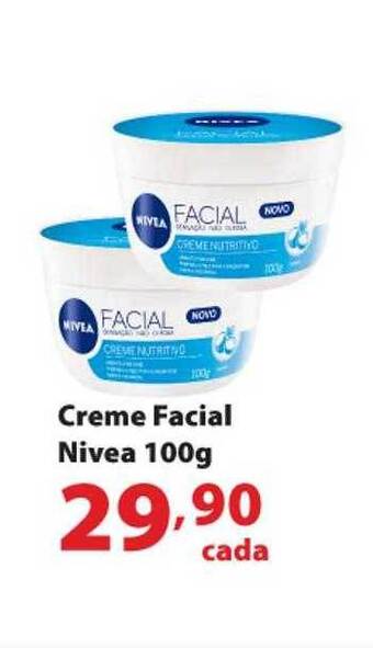 Supermercados Tischler Creme Facial Nivea oferta