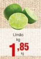 Rossi Supermercado Limao 1kg oferta