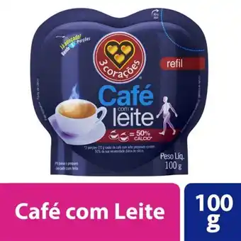 GoodBom Café com leite 3 corações 100g oferta