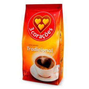 Super Nosso Café em pó 3 corações tradicional 500g oferta