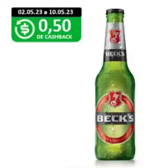 Cerveja becks 330ml long neck